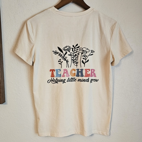 Teacher Educator Graphic Tee Short Sleeve Small - Picture 1 of 6